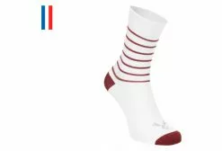 Calcetines LeBram Ventoux - Blanc / Rouge