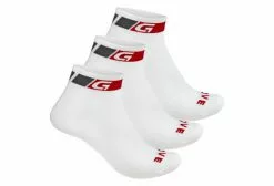 Calcetines GripGrab Classic Low Cut - Blanc