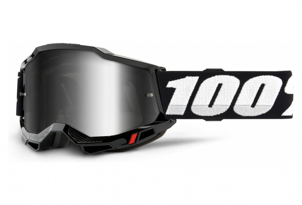 Máscara 100% ACCURI 2 Silver Black 1 Máscara 100% ACCURI 2 Silver Black