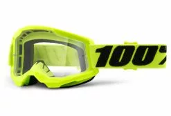 Máscara 100% Strata 2 Clear Yellow