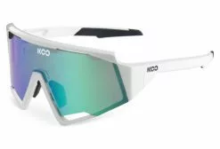 Gafas KOO Spectro White Green UV Catégorie 3