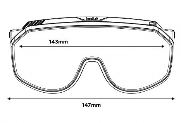 BOLLE Gafas Bollé Chronoshield Volt+ Black Green Polarized¤Volt Plus¤UV Catégorie 3 4 BOLLE Gafas Bollé Chronoshield Volt+ Black Green Polarized¤Volt Plus¤UV Catégorie 3 - Imagen 4