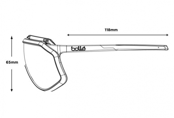 BOLLE Gafas Bollé Chronoshield Volt+ Black Green Polarized¤Volt Plus¤UV Catégorie 3 5 BOLLE Gafas Bollé Chronoshield Volt+ Black Green Polarized¤Volt Plus¤UV Catégorie 3 - Imagen 5