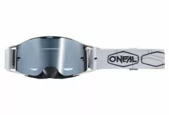 Máscara O'Neal B-30 Hexx V.22 Black¤white Silver Miroir