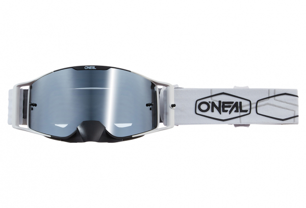 Máscara O'Neal B-30 Hexx V.22 Black¤white Silver Miroir 1 Máscara O'Neal B-30 Hexx V.22 Black¤white Silver Miroir
