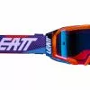 Máscara Leatt Velocity 5.5 Iriz Orange Blue Miroir