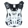 Chaleco De Protección Fly Racing Revel Roost Race CE Blanco