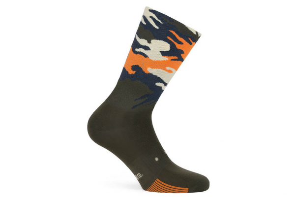 Calcetines Pacific And Co Camo - Vert / Orange 2 Calcetines Pacific And Co Camo - Vert / Orange - Imagen 2