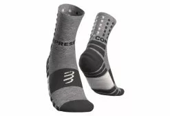 Calcetines Compressport Shock Absorb Socks - Gris
