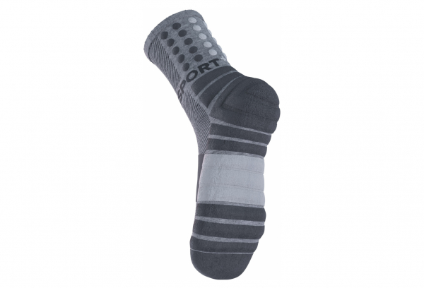 Calcetines Compressport Shock Absorb Socks - Gris 3 Calcetines Compressport Shock Absorb Socks - Gris - Imagen 3