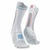 Calcetines Compressport Pro Racing Socks V4.0 Bike - Blanc