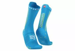 Calcetines Compressport Pro Racing Socks V4.0 Bike - Bleu