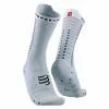 Calcetines Compressport Pro Racing Socks V4.0 Ultralight Bike - Blanc