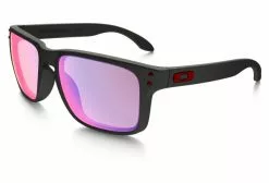 Gafas Oakley HOLBROOK Black Red Iridium / Miroir