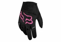 Guantes Fox Kids Dirtpaw Negro / Rosa