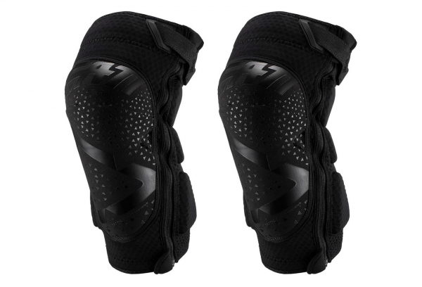 Leatt 3DF 5.0 Zip Short Knee Guards Black 1 Leatt 3DF 5.0 Zip Short Knee Guards Black