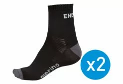 Calcetines Endura BaaBaa Merino - Noir