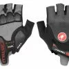 Castelli Arenberg Gel 2 Guantes Cortos Gris Negro