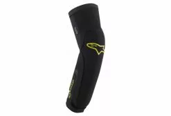 Protector De Rodilla/espinilla Alpinestars Paragon Plus Negro Amarillo Ácido